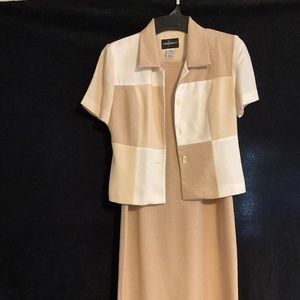 John Robert’s short sleeve dress with Jacket